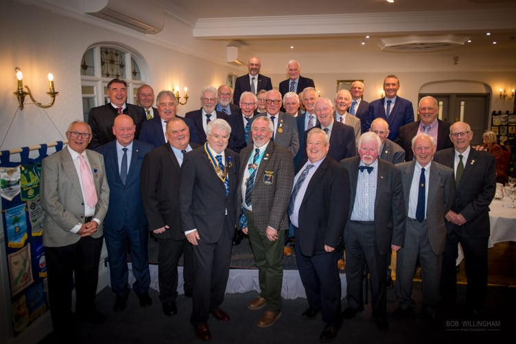 Bude Rotary 75th Anniversary Meal