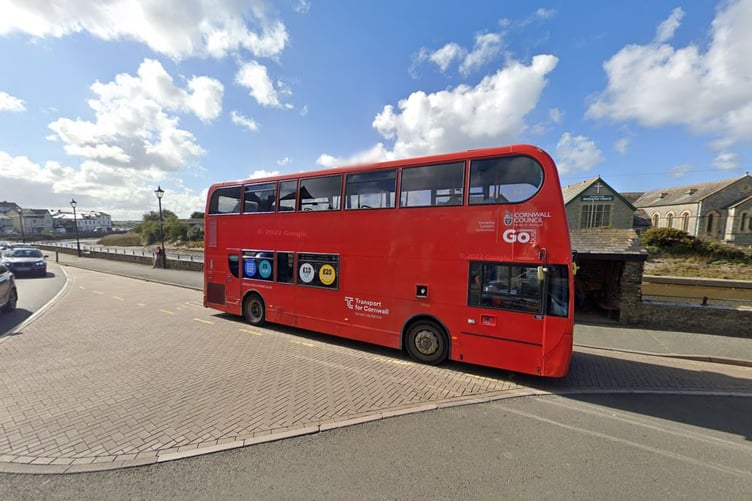 Bude The Strand Bus Stop