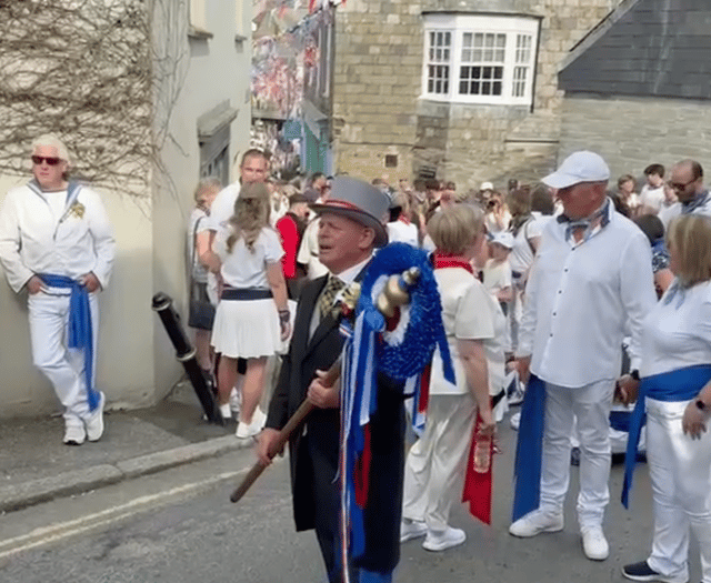 It's Obby Oss day in Padstow - a festival of colour and fun