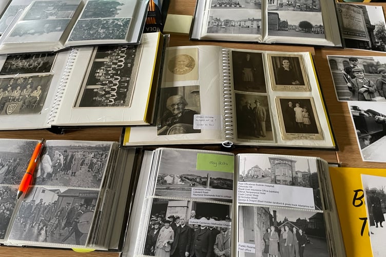 A spread of photo books on display at the start of the group session, held in Shire House Suite (Picture: Aaron Greenaway/Tindle)