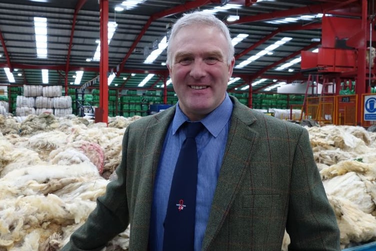 Jim Robertson, Chairman of British Wool