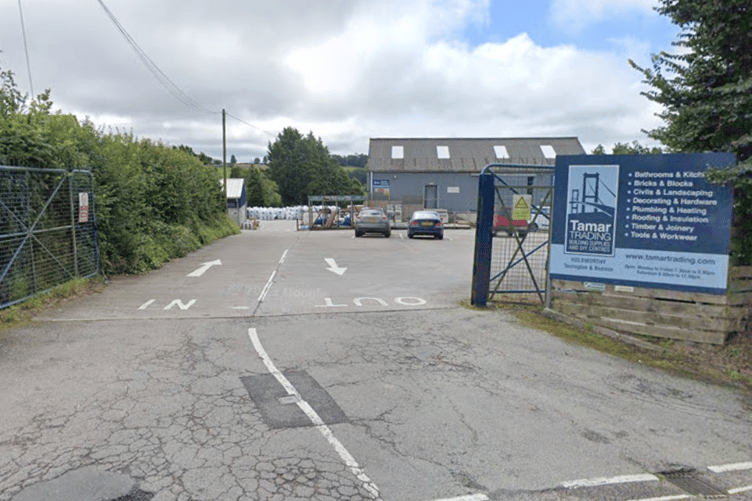 The entrance to Tamar Trading in Holsworthy (Picture: Google)