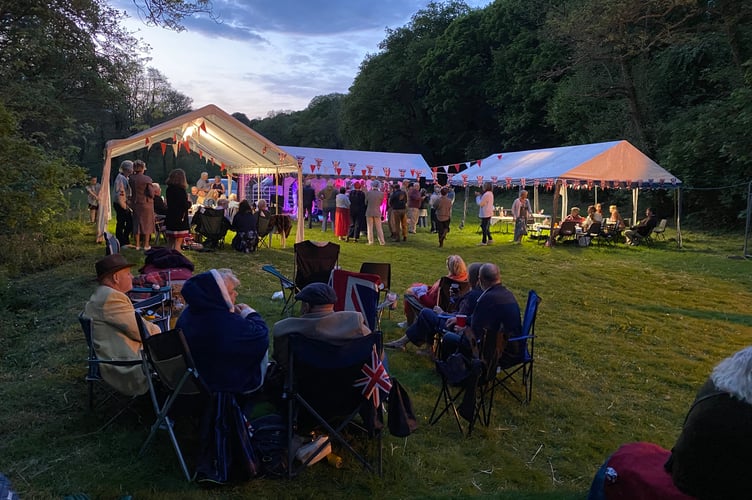 Dancing went on into the evening with locals enjoying their celebrations. (Picture: Richard Stephens)