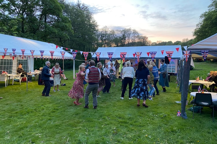 The community came together for some dancing at Parson's Meadow. (Picture: Richard Stephens)