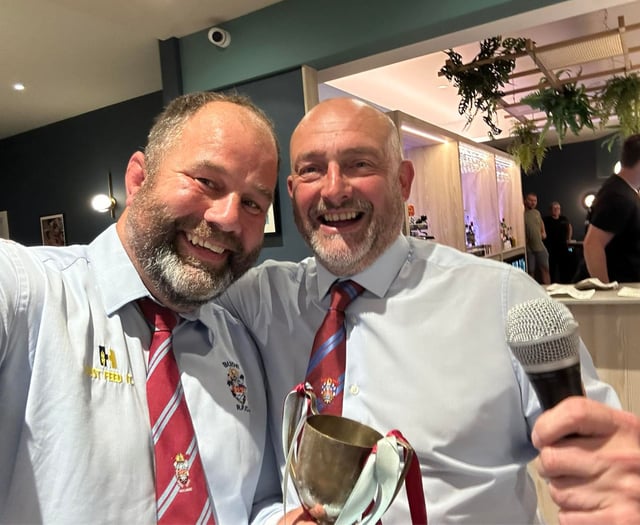 Bude RFC's seniors and Colts round off season with presentation night