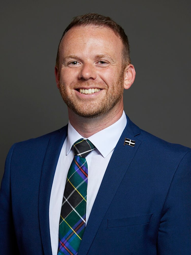 Official portrait or Ben Maguire, Liberal Democrat, MP for North Cornwall