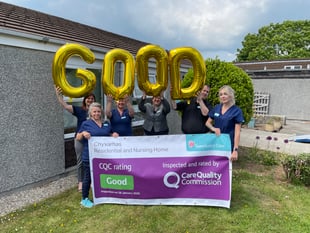 Cornish care home celebrates glowing CQC inspection