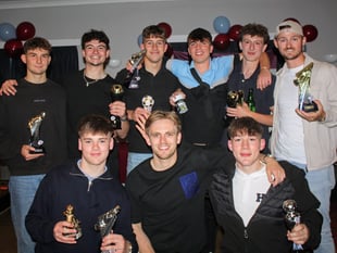 Clarets hold presentation night at packed Pennygilliam