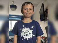 Youngster takes on charity race in friend's memory