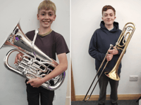 Generous donation secures new instruments for town band