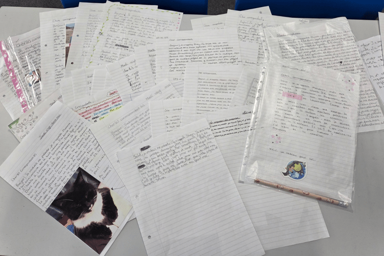 Launceston College French pen Pals