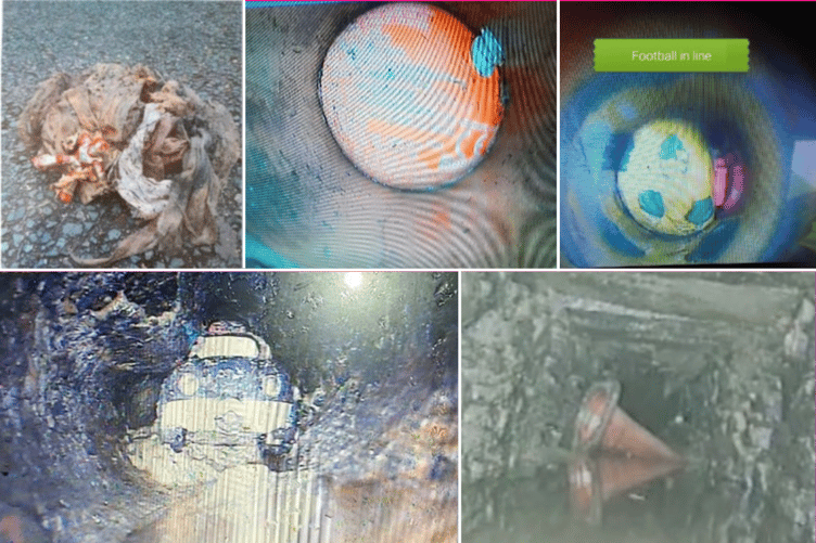 South West Water blocked sewers