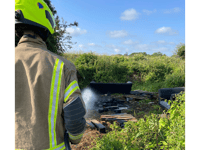 Fire at skate park extinguished