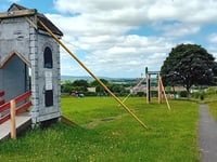 Zip wire repairs underway at play area
