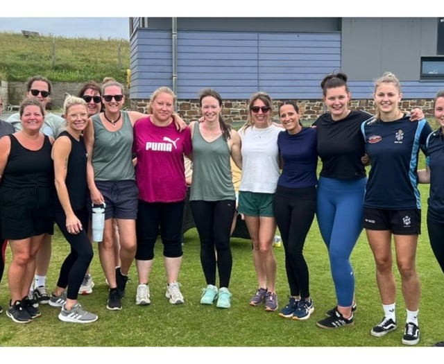 Bude enjoy historic day of women's cricket at Crooklets