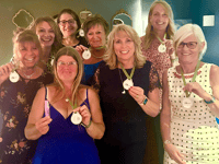  Walking netball club celebrates success