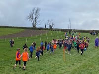 Runners ready themselves for latest Cross Country event at Cotehele