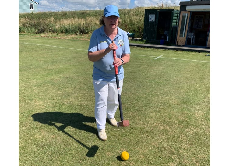 Helen North, Bude Croquet Club.