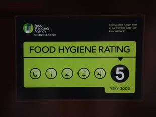 Cornwall establishment given new food hygiene rating
