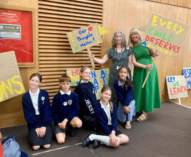 Students make their voices heard UNICEF conference