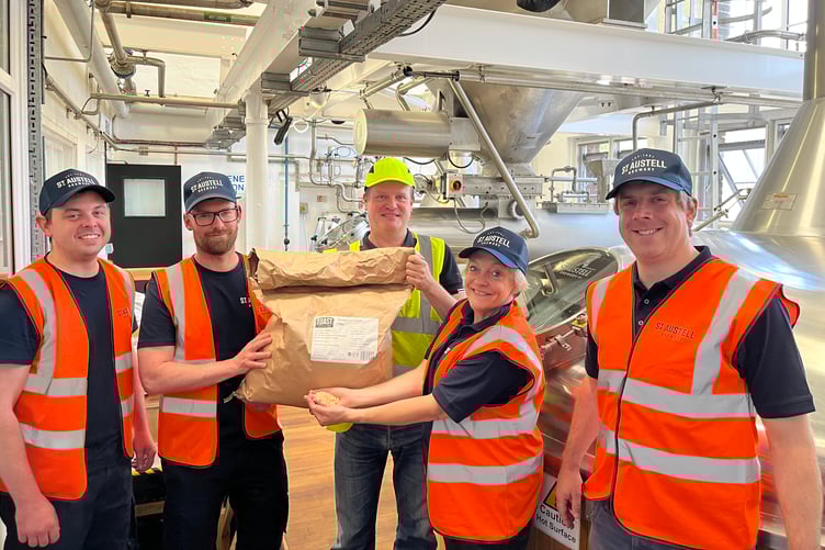 St Austell Brewery has partnered with London-based Toast Brewing to create a limited-edition beer made using surplus bread.