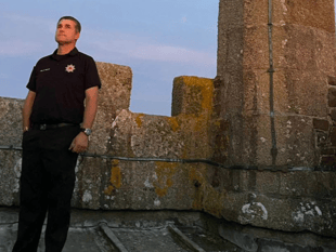 Firefighter honoured after 30 year service