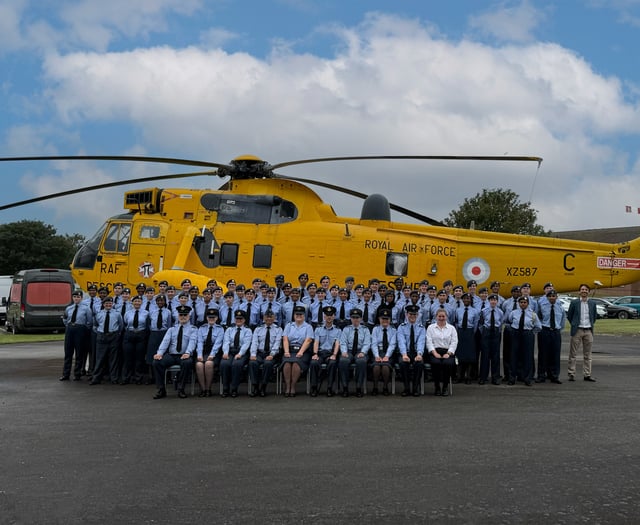 RAF St Mawgan hosts action-packed summer camp for air cadets