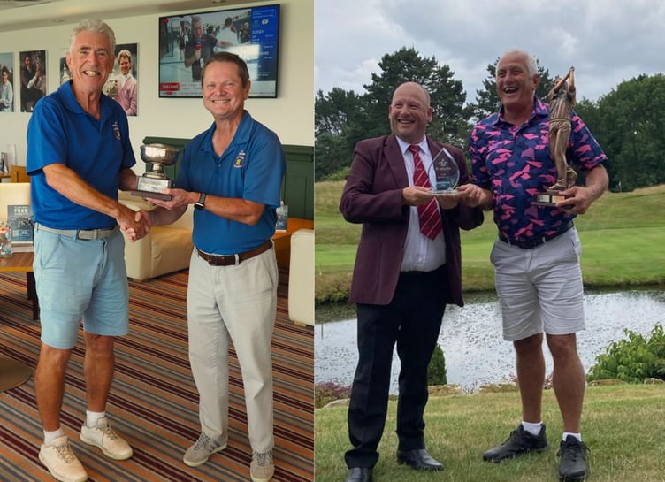 Peter Lee and Peter Mehigan. St mellion.