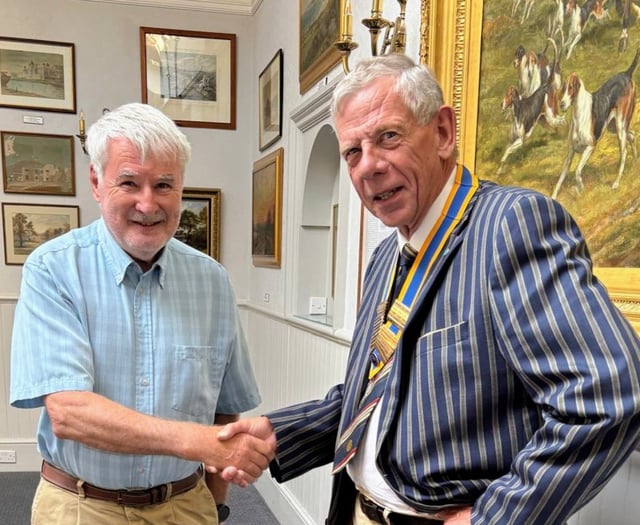 New president welcomed to historic club
