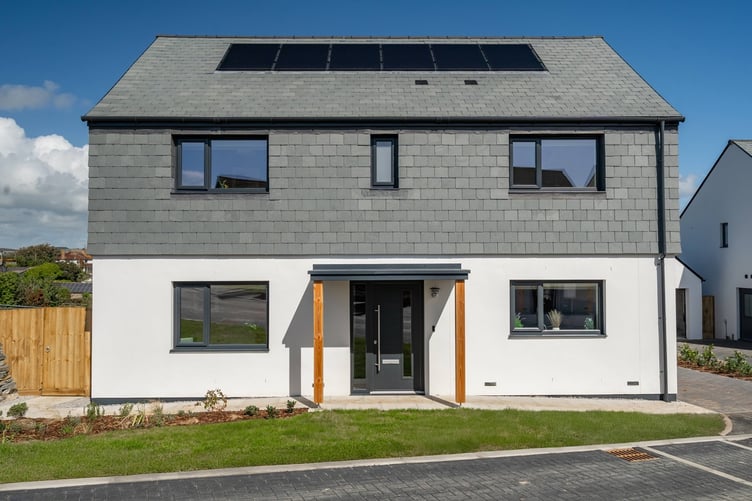 Bude Upton Green Showhome exterior