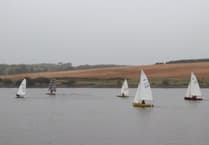 Conditions make life tough for sailors at Upper Tamar Lake