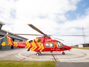 Air ambulance celebrates its helicopters for awareness week