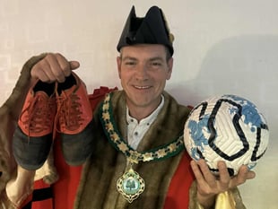 Kick off for football themed fundraiser