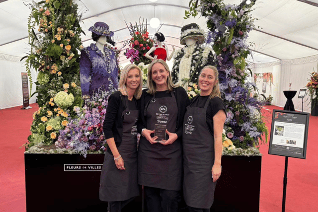Florist secures top award at national event