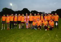 Chaos and fun at Holsworthy mayor's football match