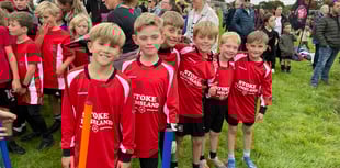 Primary pupils ready to run at Great Trethew event