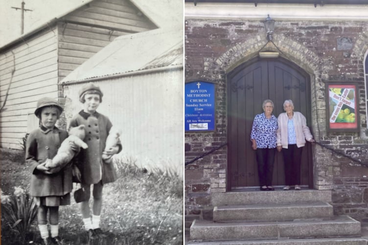 WWII evacuee Boyton Visit