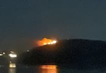 Fireworks suspected to be cause of Brea Hill blaze