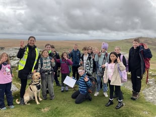 Students conquer Cornwall's three tors challenge