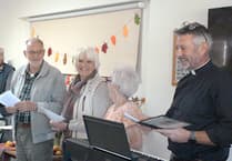 Harvest festival services held at care homes in the Callington area