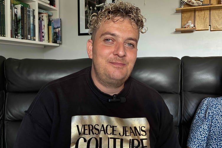 The Home First team in Cornwall has supported Dave at home.