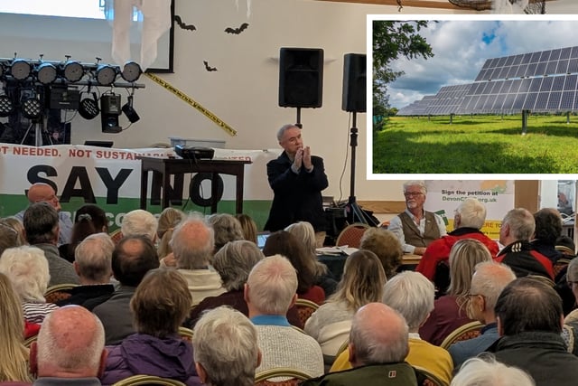 Holsworthy residents rally against proposed solar farm