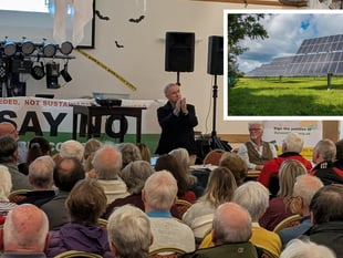 Holsworthy residents rally against proposed solar farm