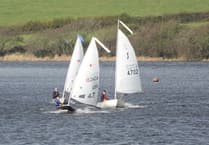 Wind reduces sailing at Upper Tamar Lake to one race