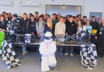 Cornwall students launch Formula 24+ electric car challenge with The Stig