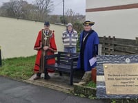New memorial bench honours war heroes