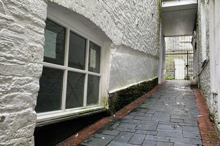 The location of the proposed business in Chings Alley, Launceston (Picture: Tindle)