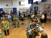 Students explore Cornish culture with Morris dancer visit