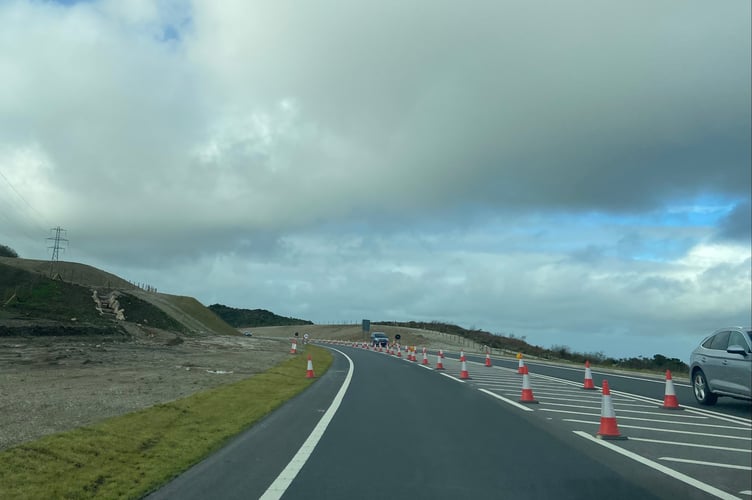 Cornwall councillor Steve Trevelyan says the St Austell link road should have been finished properly before it opened. (Picture: Andrew Townsend)