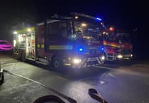 Fire crews rescue trapped driver near Holsworthy